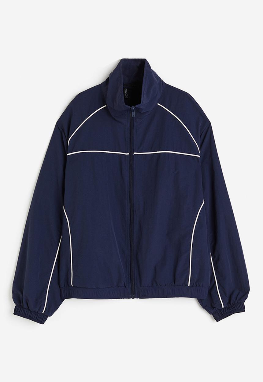 H&M - Nylon windbreaker - dark blue