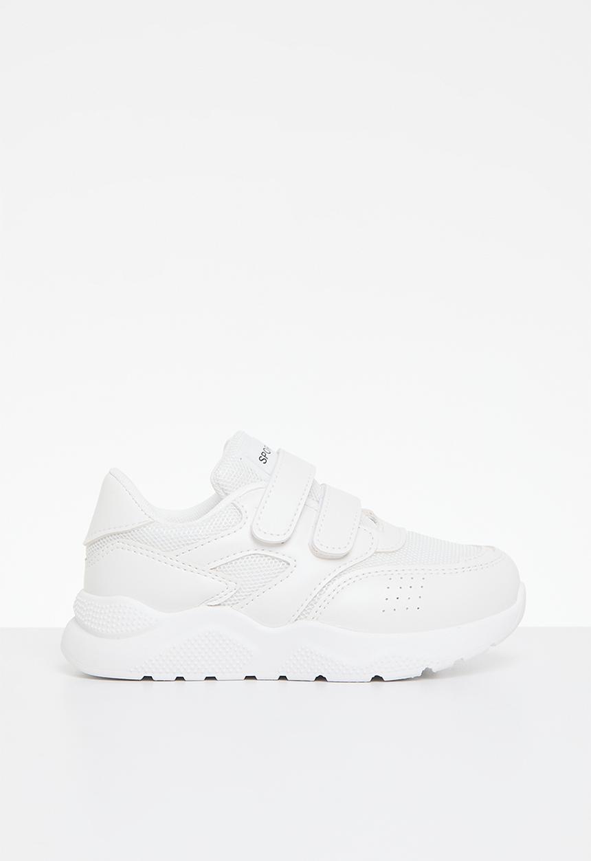 Pop Candy - Velcro  strap sneakers-white