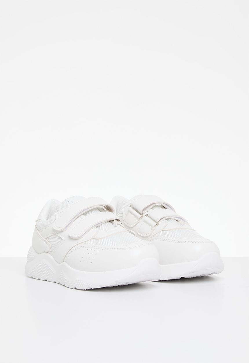 Pop Candy - Velcro  strap sneakers-white