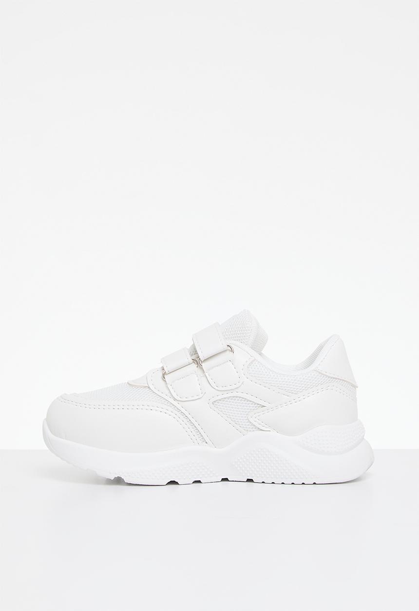 Pop Candy - Velcro  strap sneakers-white