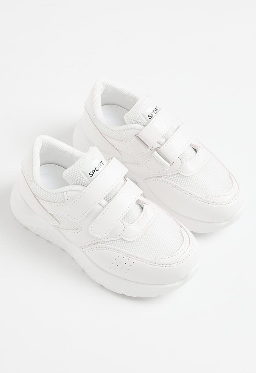 Pop Candy - Velcro  strap sneakers-white