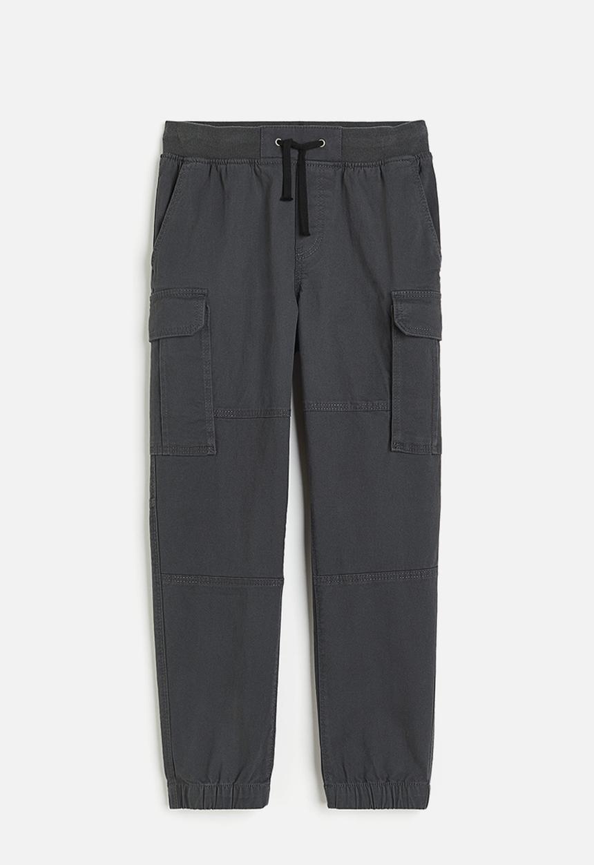 H&M - Cargo trousers - dark grey