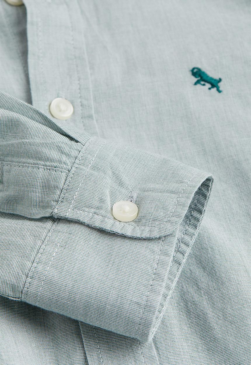 H&M - Cotton shirt - light green