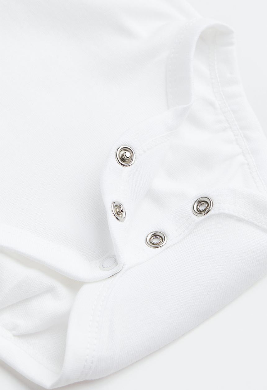 H&M - Collared bodysuit - white