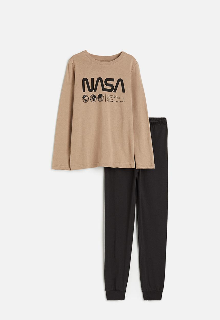 H&M - Pyjamas - beige/nasa