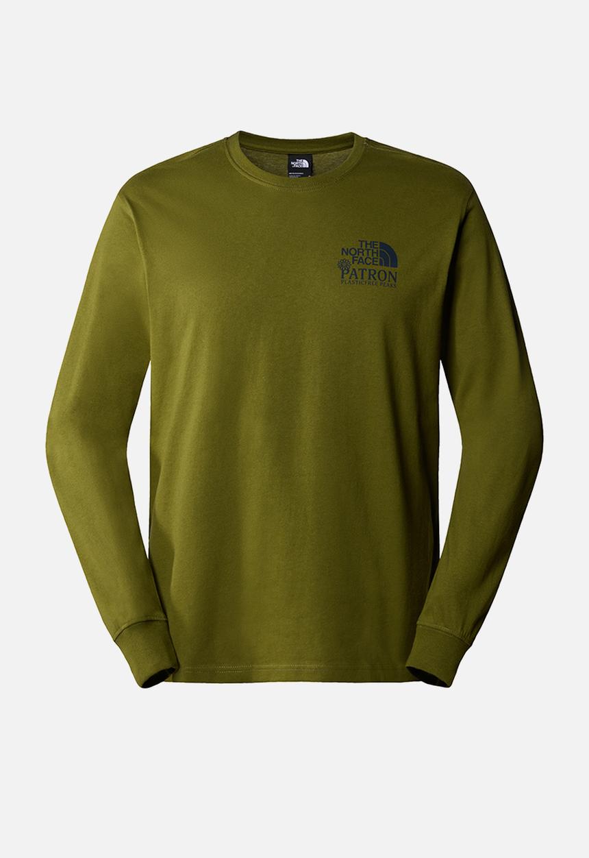 The North Face - M Nature Long Sleeve Tee - Forest Olive
