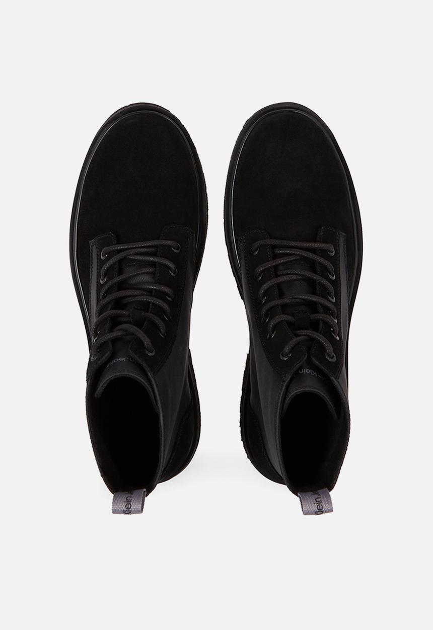 Calvin Klein - Eva mid chelsea boot suede - black