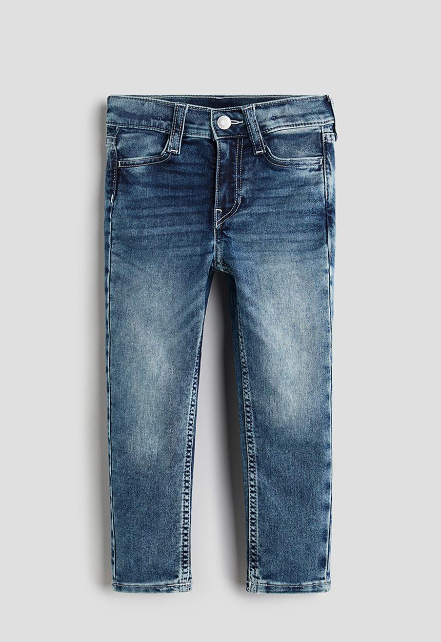 H&M - Super soft slim fit jeans - denim blue