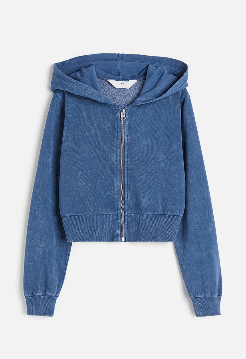 H&M - Zip-through hoodie - blue
