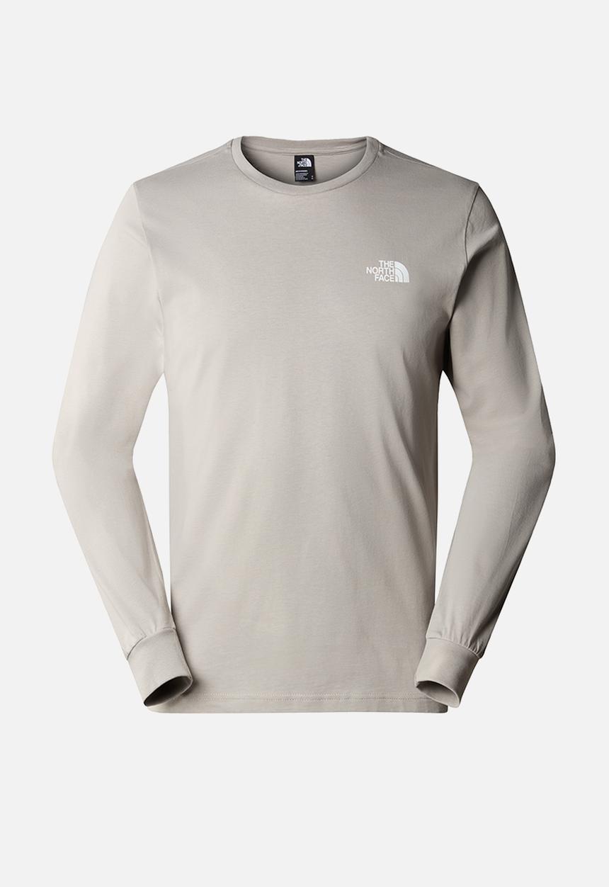 The North Face - M Long sleeve Easy Tee - Gravel Grey