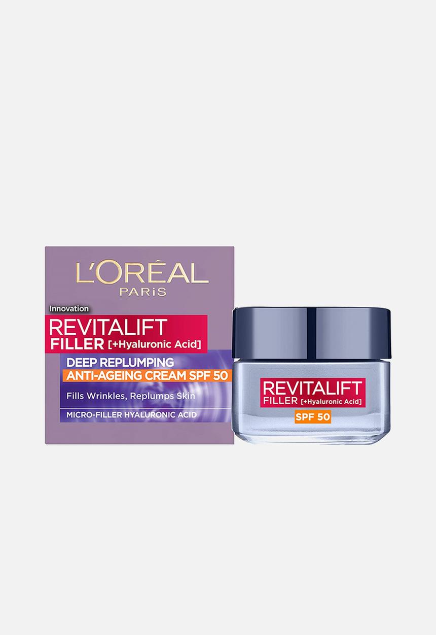 L'Oreal Paris - Revitalift Filler Hyaluronic Acid Day & Night Cream 2 Piece Bundle
