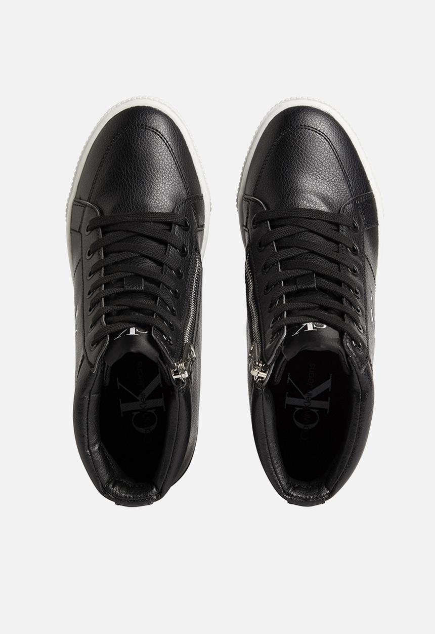 Calvin Klein - Hidden wedge cupsole laceup wn - black/silver