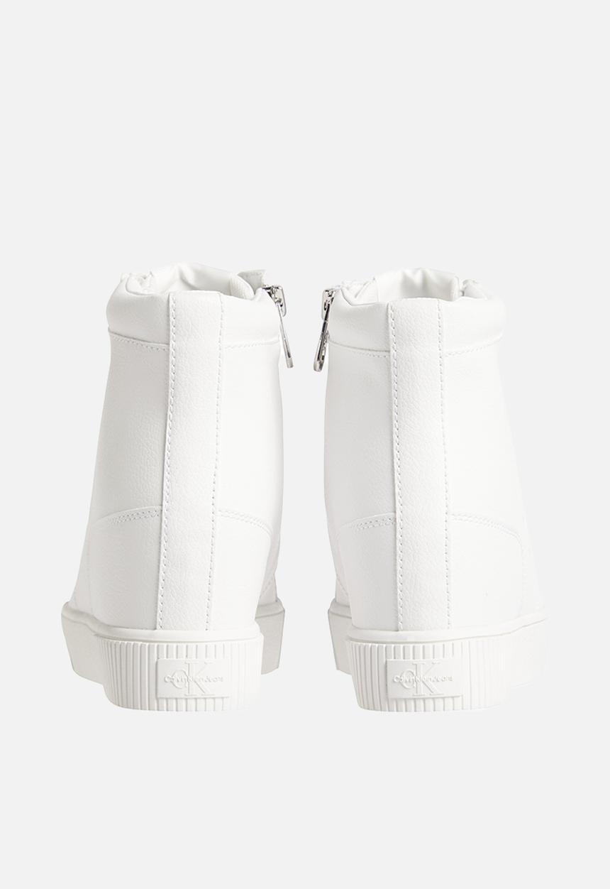 Calvin Klein - Hidden wedge cupsole laceup wn - bright white/silver