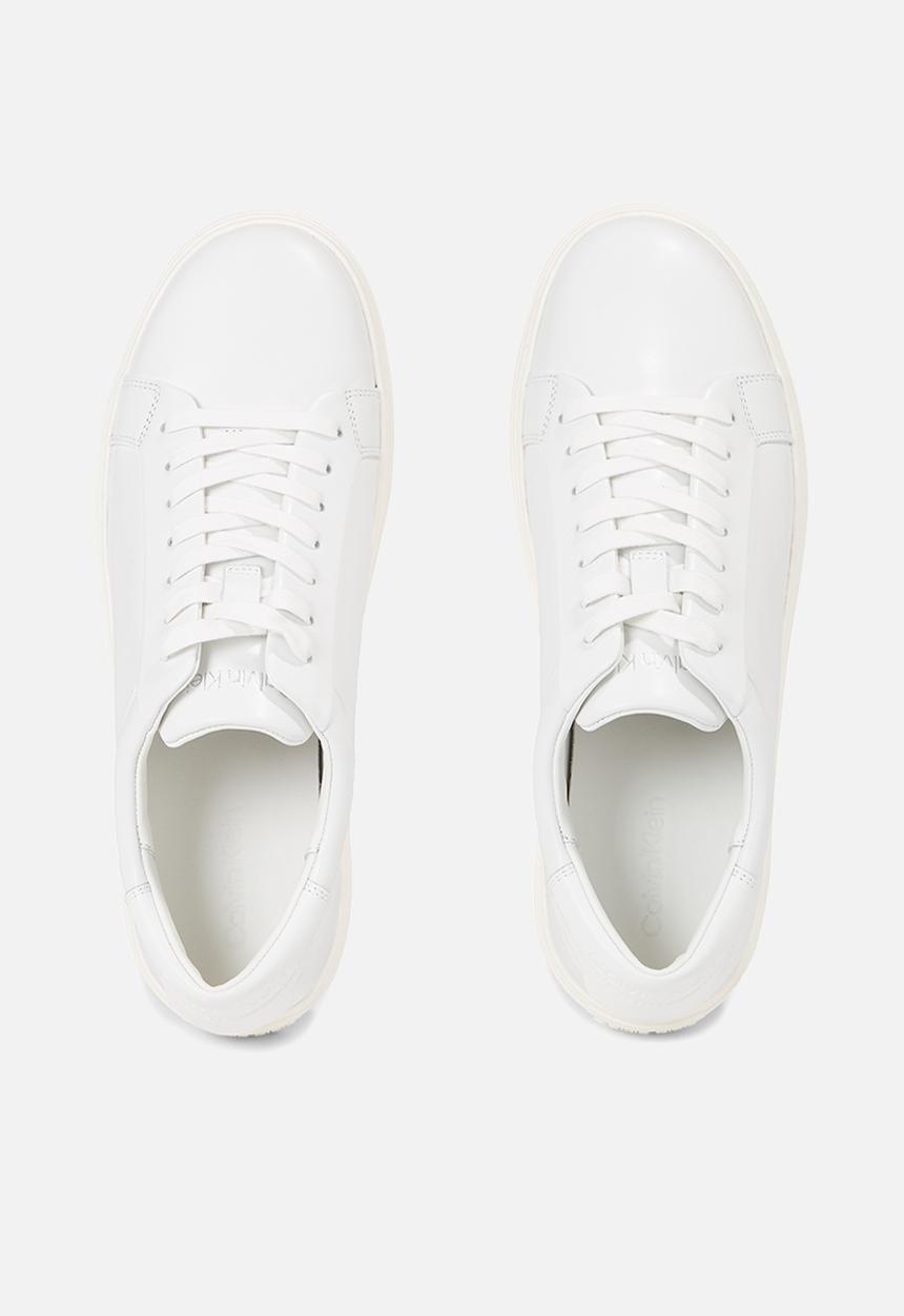 Calvin Klein - Low top lace up lth sm - Triple White