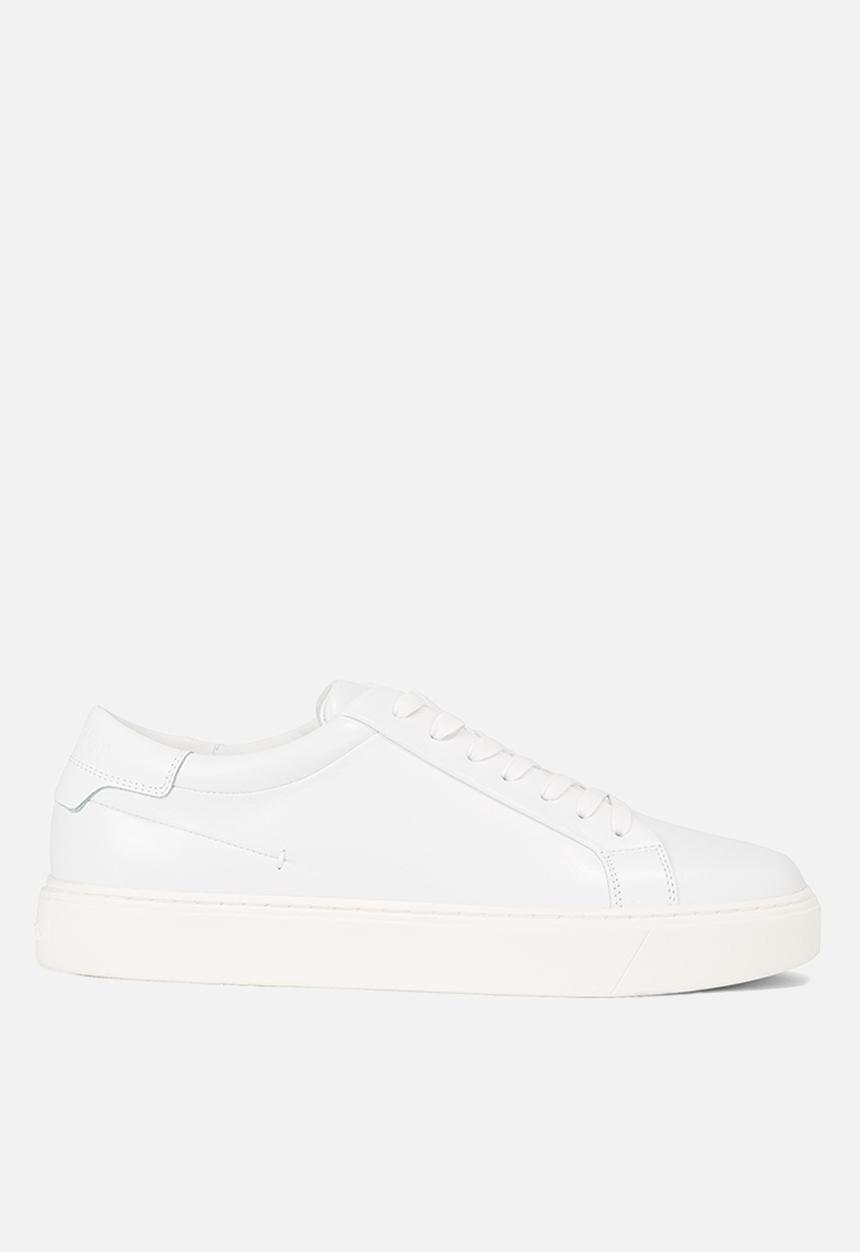 Calvin Klein - Low top lace up lth sm - Triple White