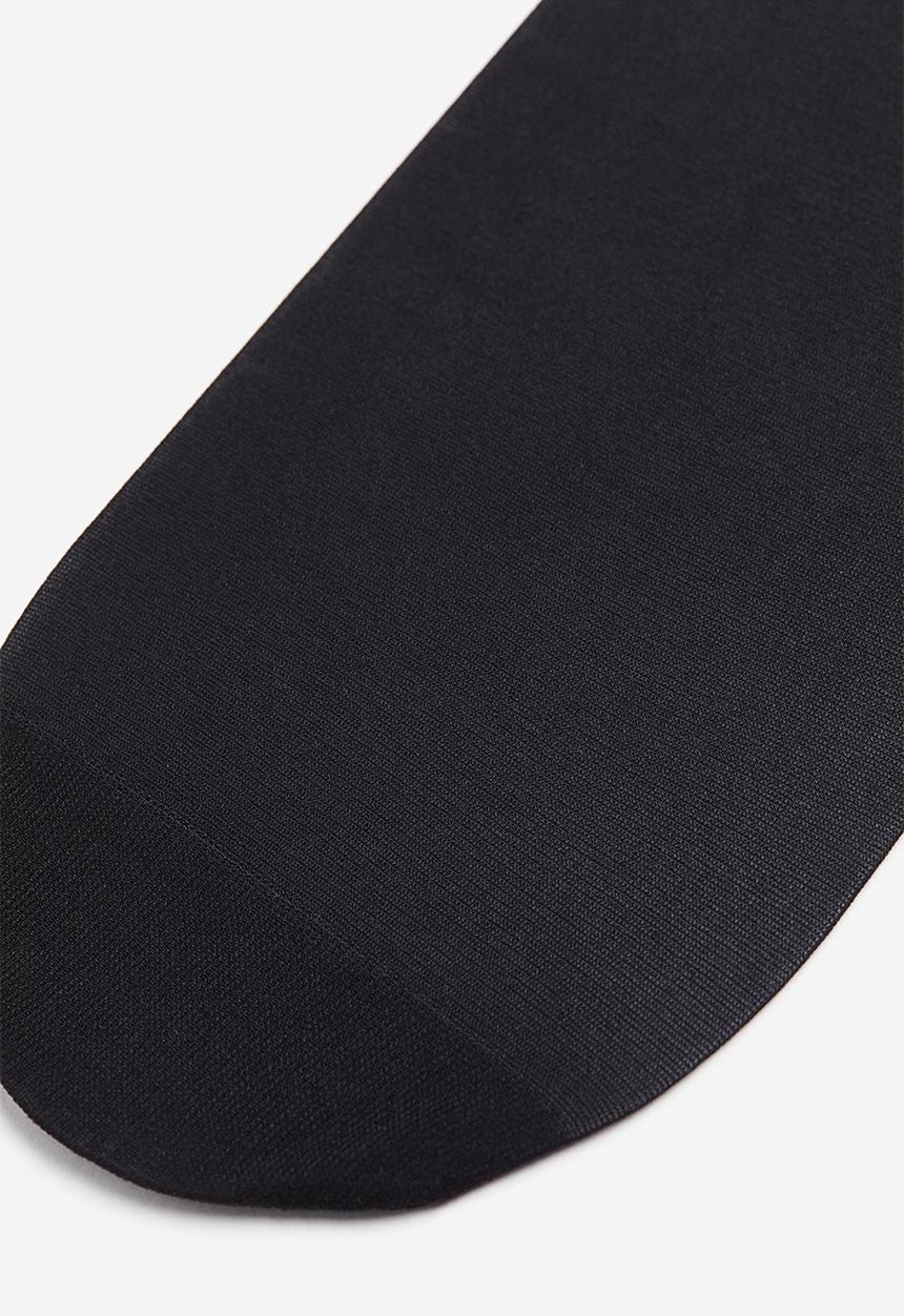 H&M - 3 pack knee socks - black