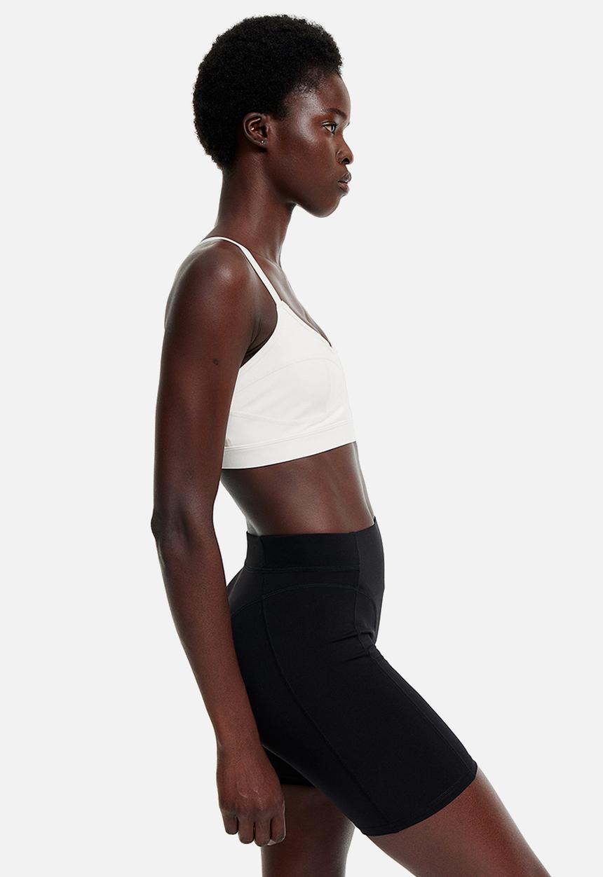 H&M - Drymove™ light support sports bra - white