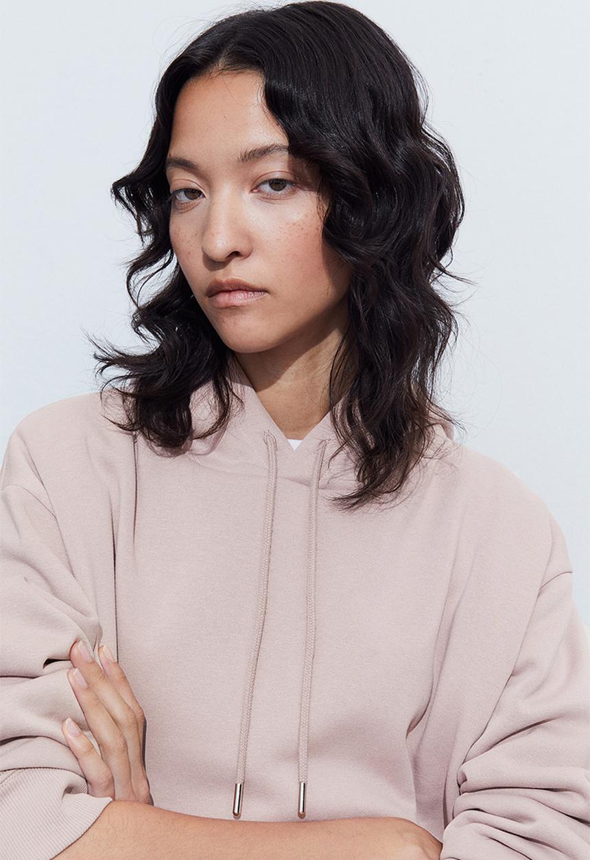 H&M - Hooded top - beige