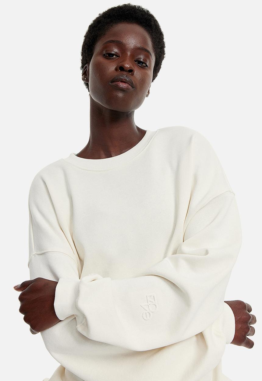 H&M - Drymove™ sports sweatshirt - cream