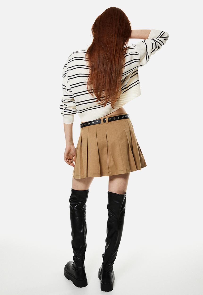 H&M - Jumper - cream striped