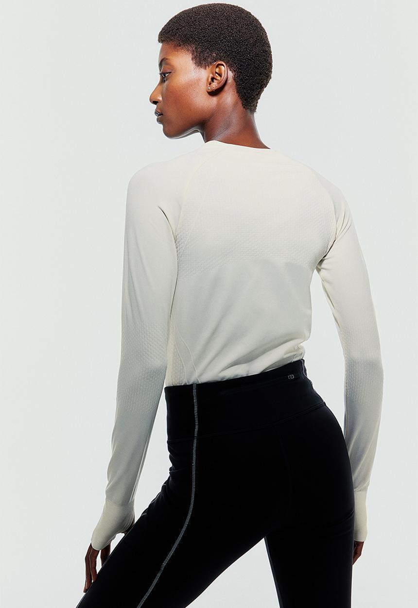 H&M - Drymove™ seamless sports top - cream