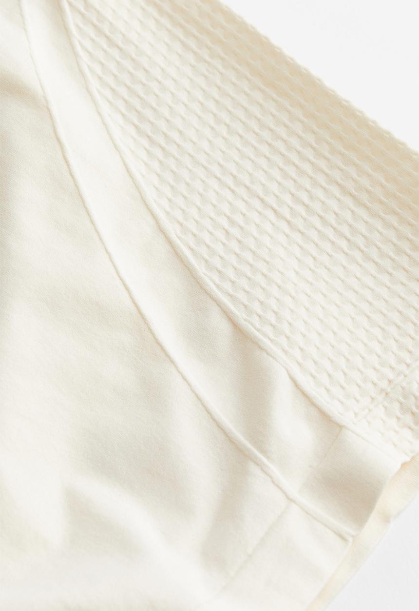 H&M - Drymove™ seamless sports top - cream