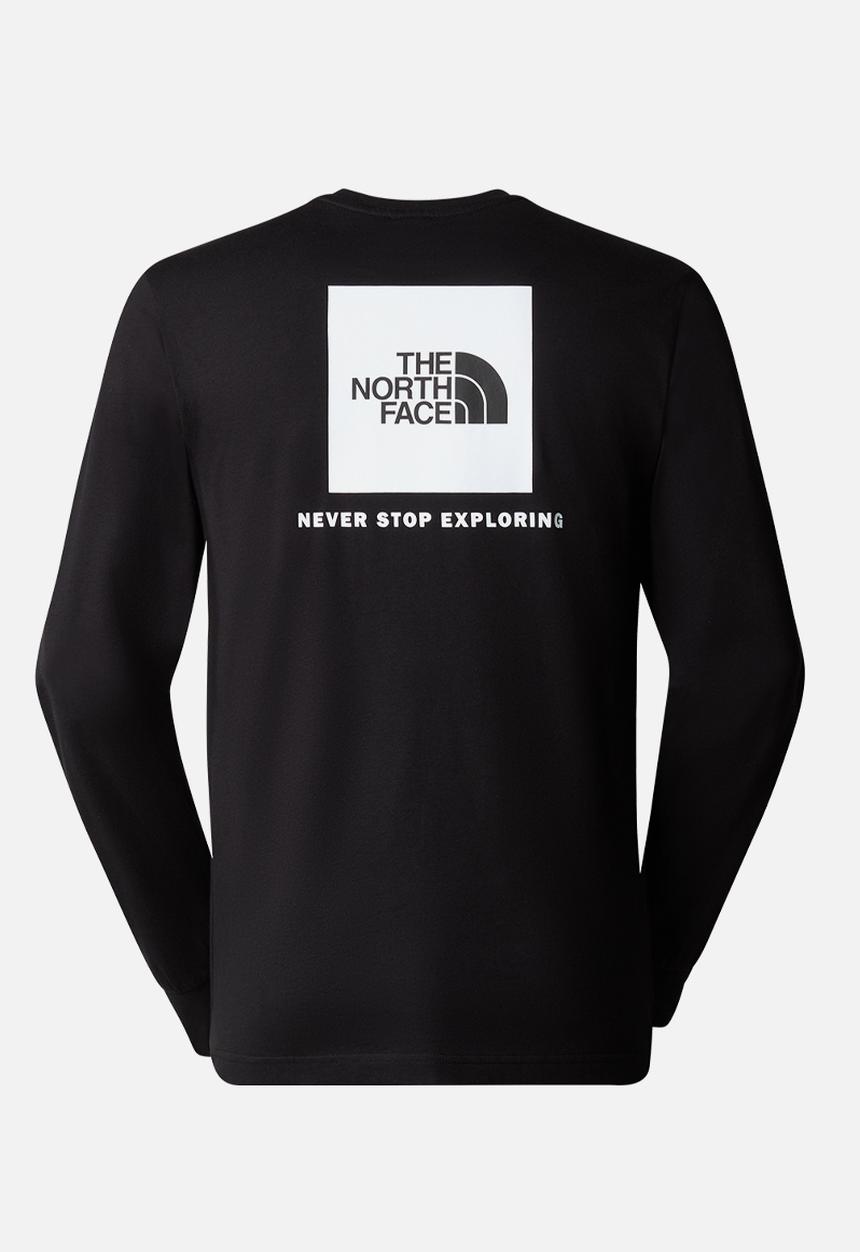 The North Face - M Long Sleeve Redbox Tee - Tnf Black (Jk3)