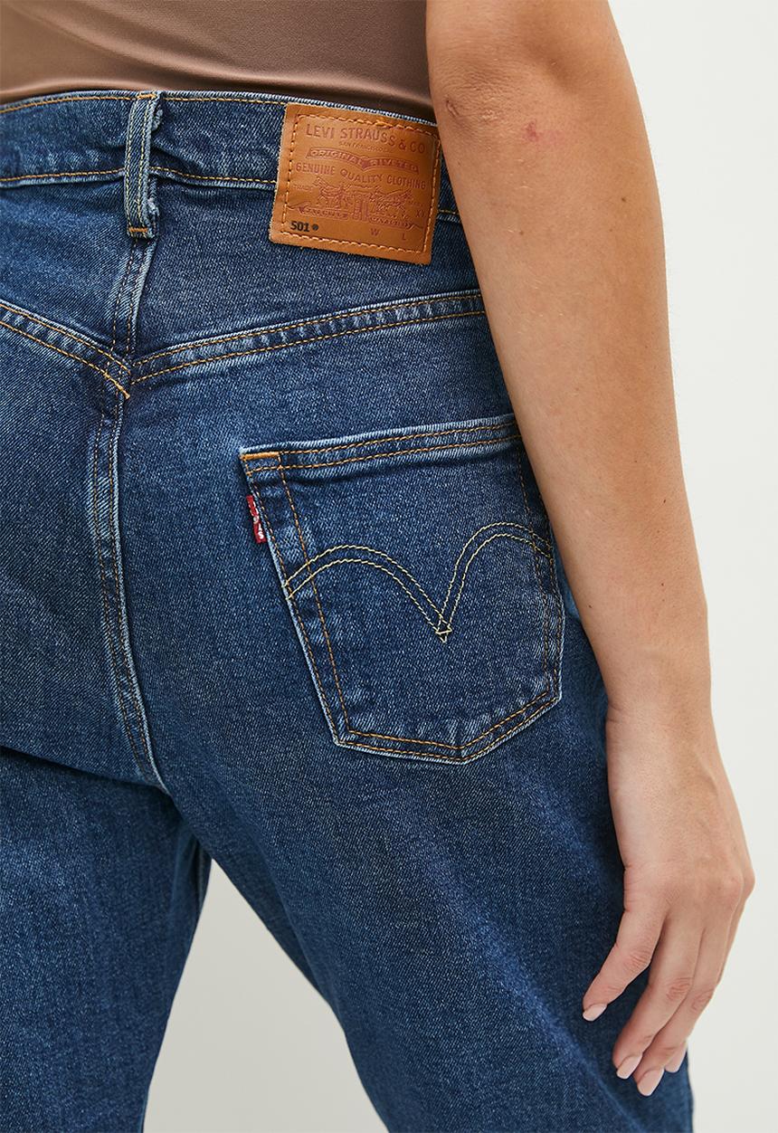 Levi’s® - 501® Crop - salsa stonewash