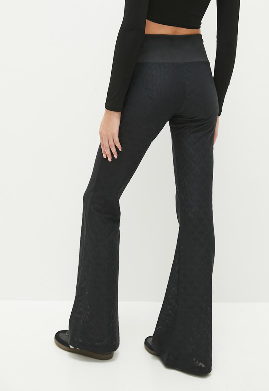 adidas Originals - Lace flares - black