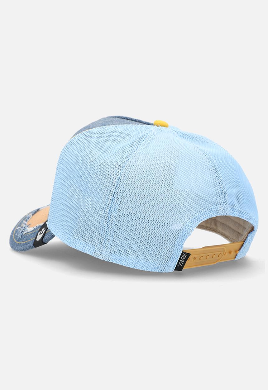 Goorin Bros. - Silky goat distressed denim trucker - denim
