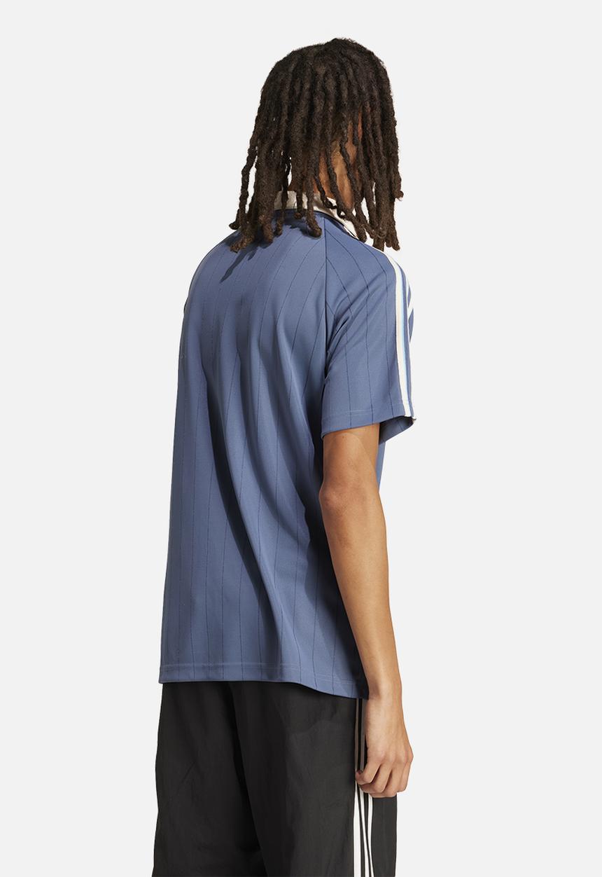 adidas Originals - Stripe Jersey - mid-blue