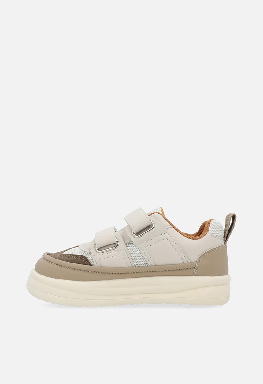 Pop Candy - Platform velcro sneakers - white