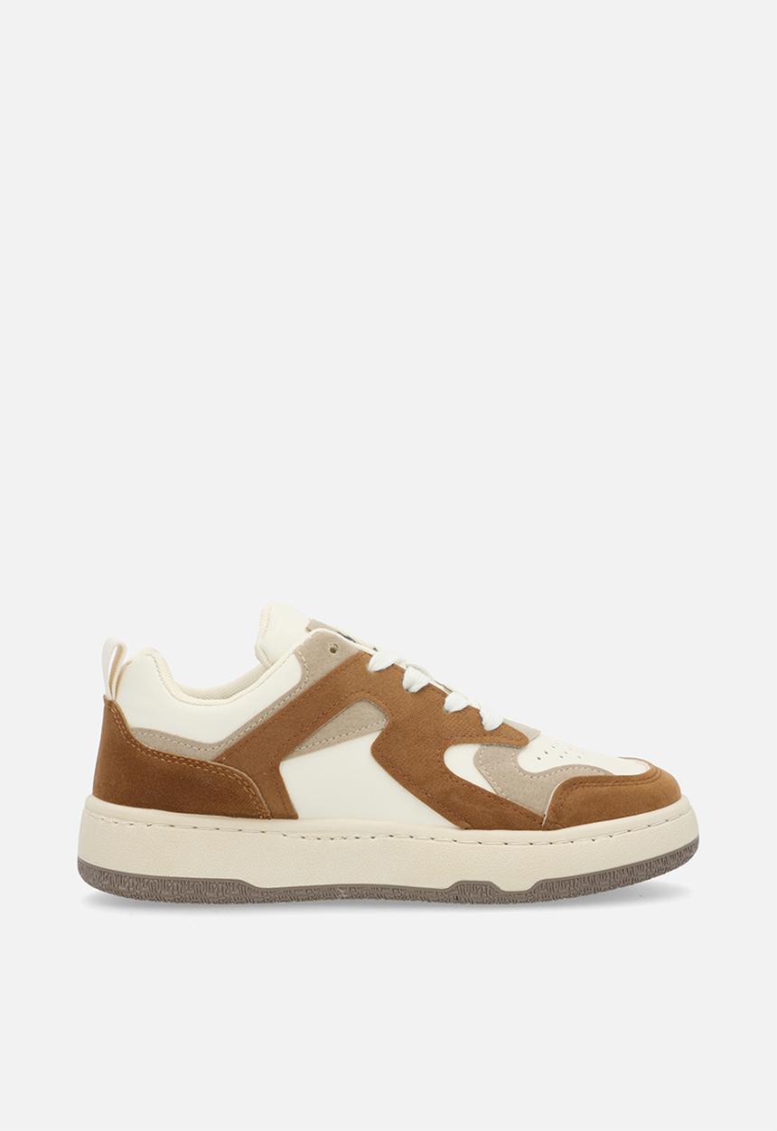 Pop Candy - Lace up sneakers - brown