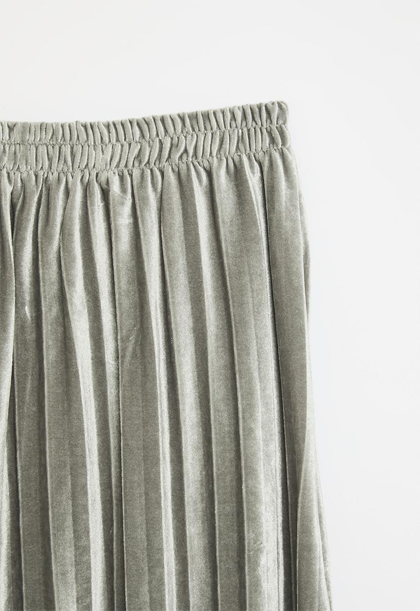 Pop Candy - Pleated skirt - grey
