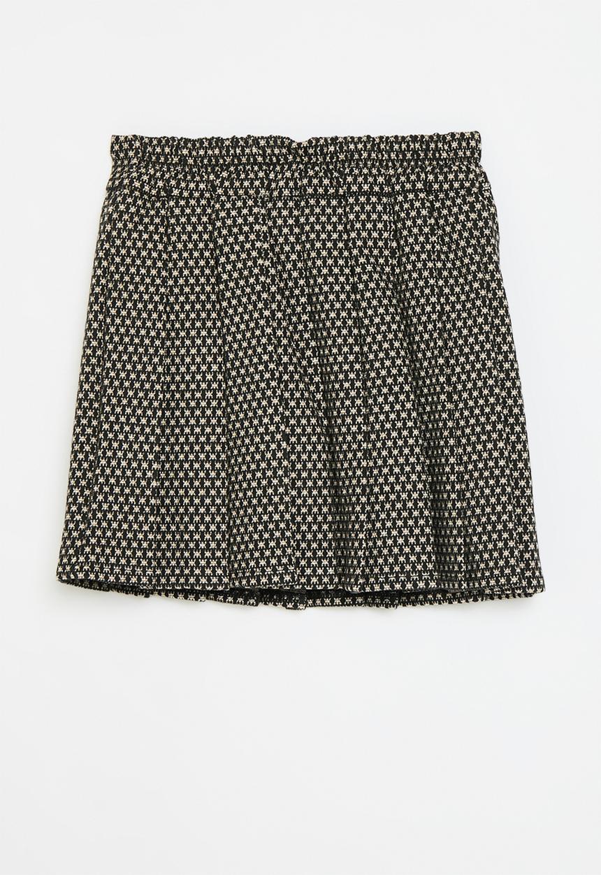 Pop Candy - Printed skirt - black & white