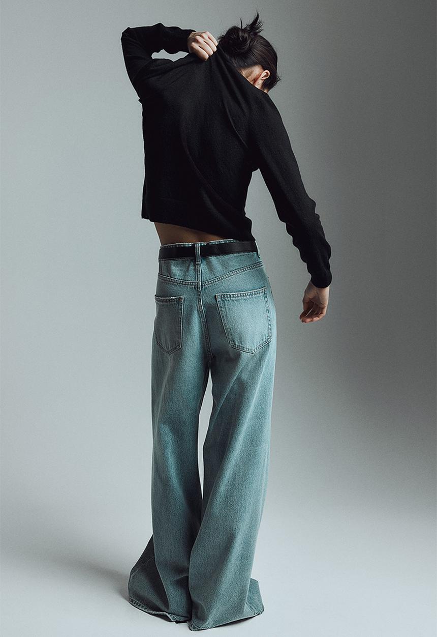 H&M - Fine-knit jumper - black