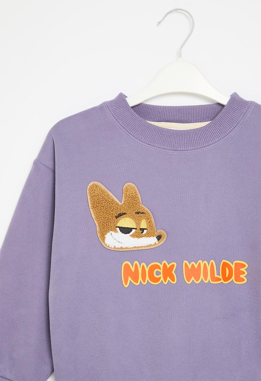 Pop Candy - Printed sweat top - purple
