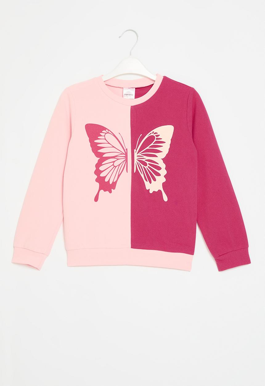 Pop Candy - Printed sweat shirt - pink