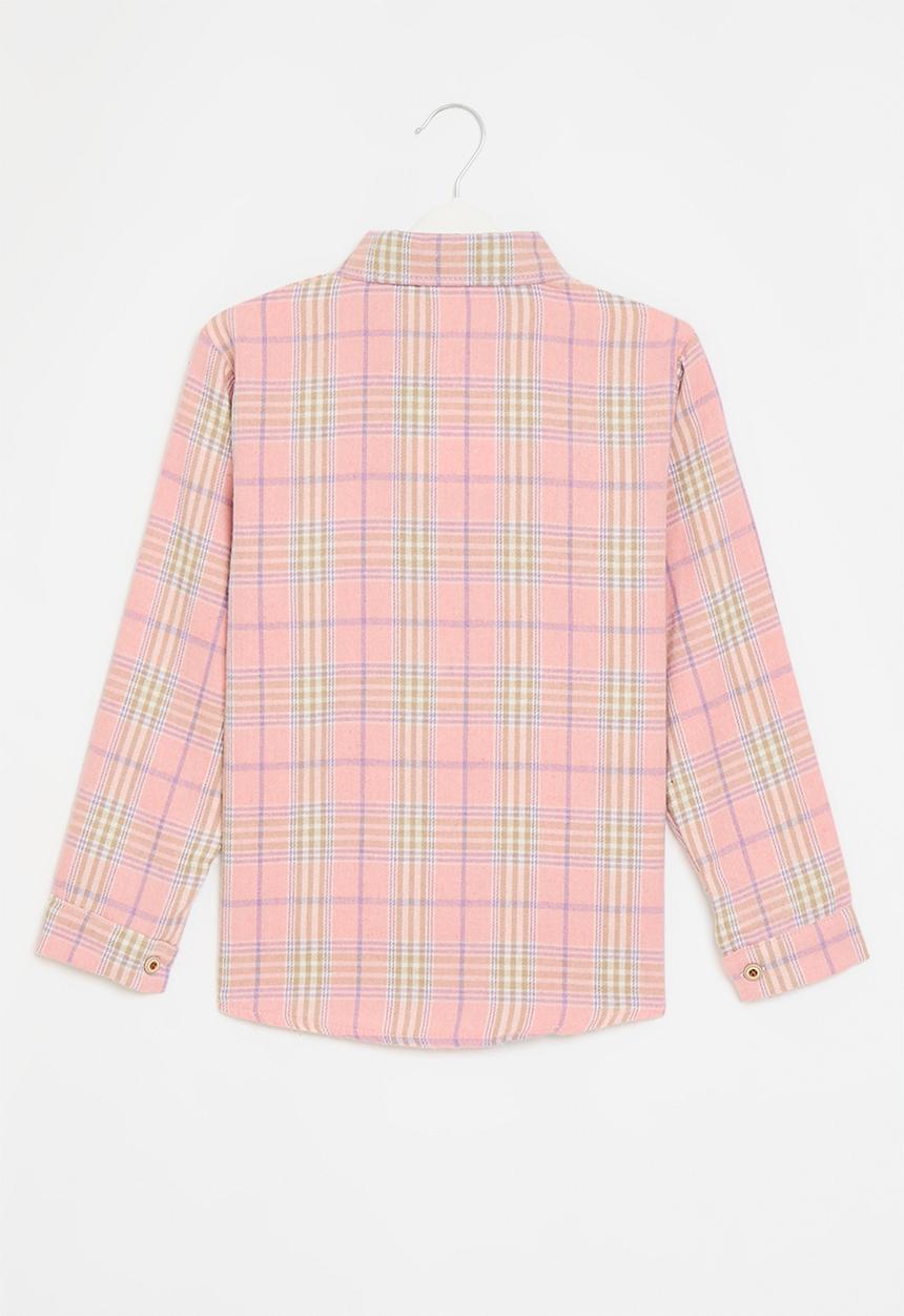 Pop Candy - Plaid shirt - pink