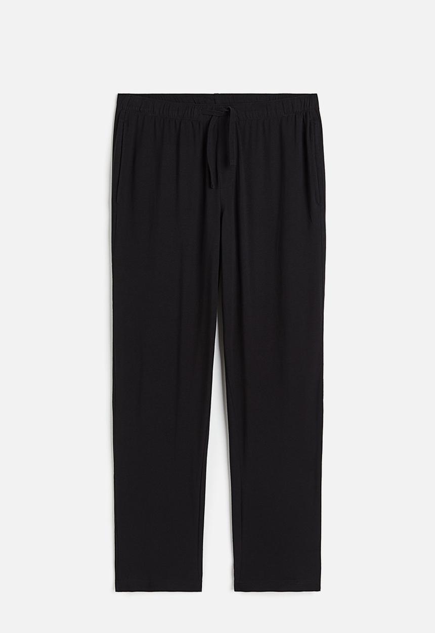 H&M - Relaxed fit joggers - black