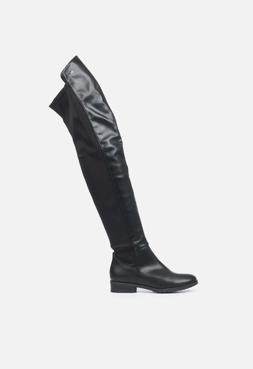 Miss Black - Krabi 1 over the knee boot - black