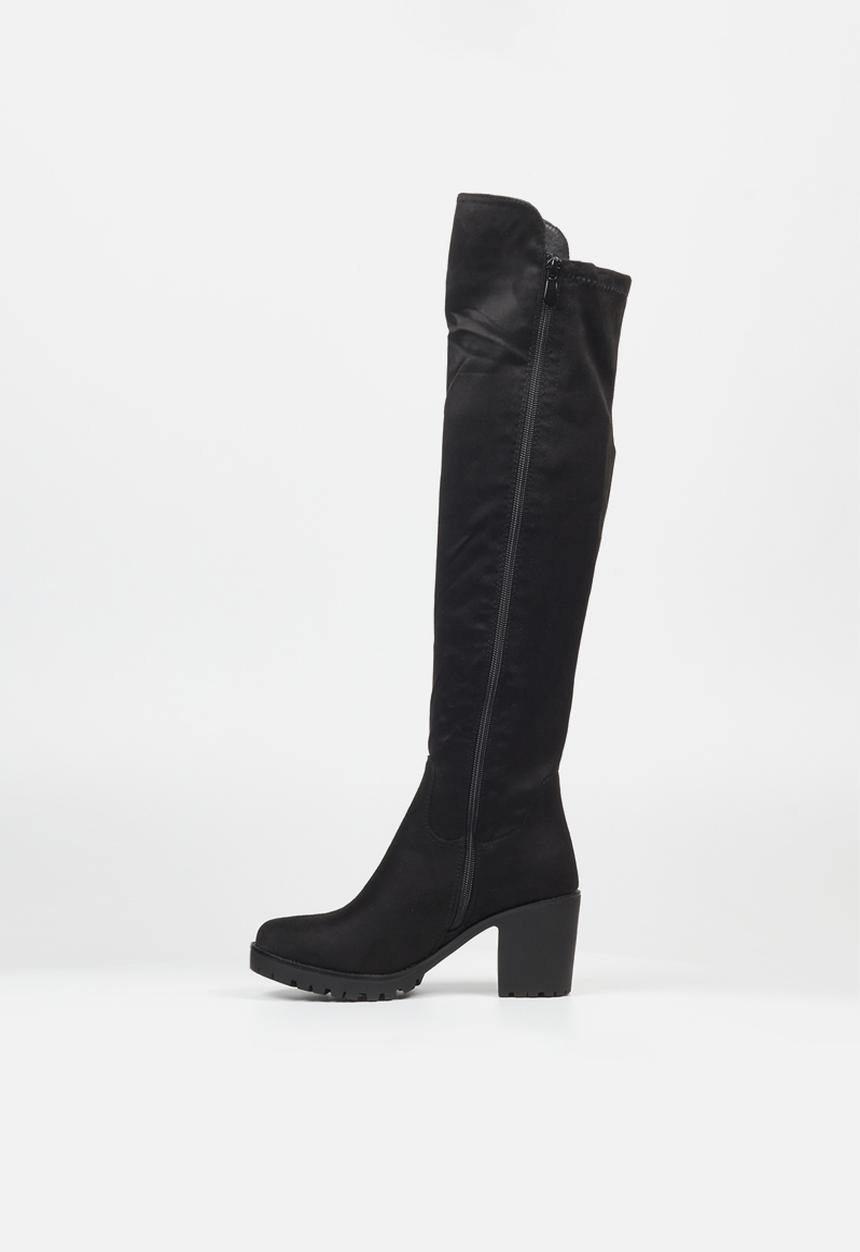 Butterfly Feet - Noel 1 over knee boot - black