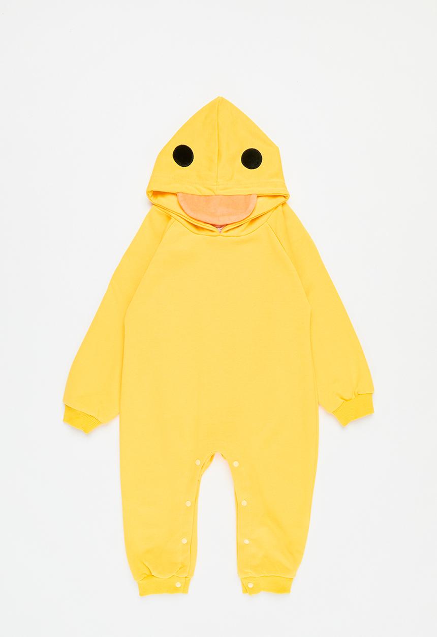 Pop Candy - Hooded romper - yellow