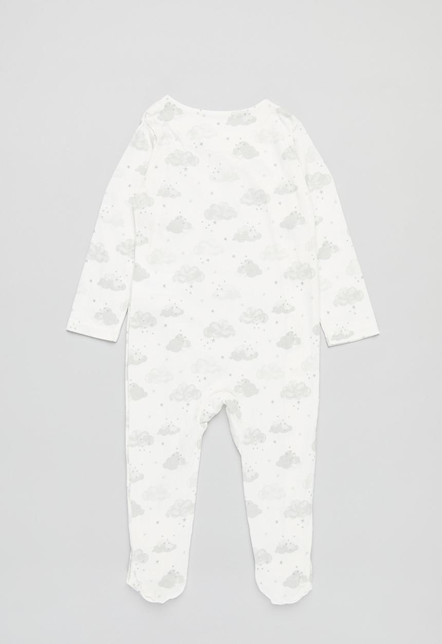 Pop Candy - Printed sleepsuit - white