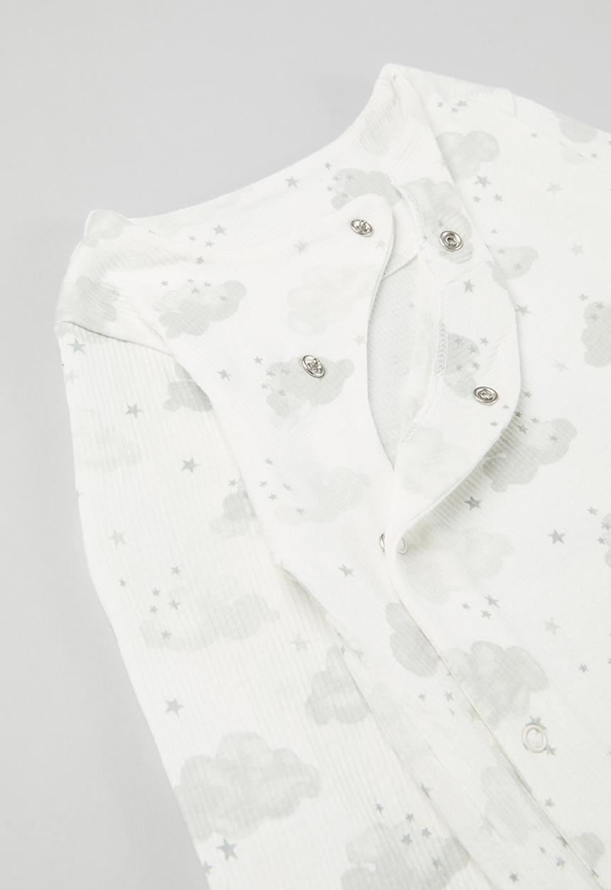 Pop Candy - Printed sleepsuit - white
