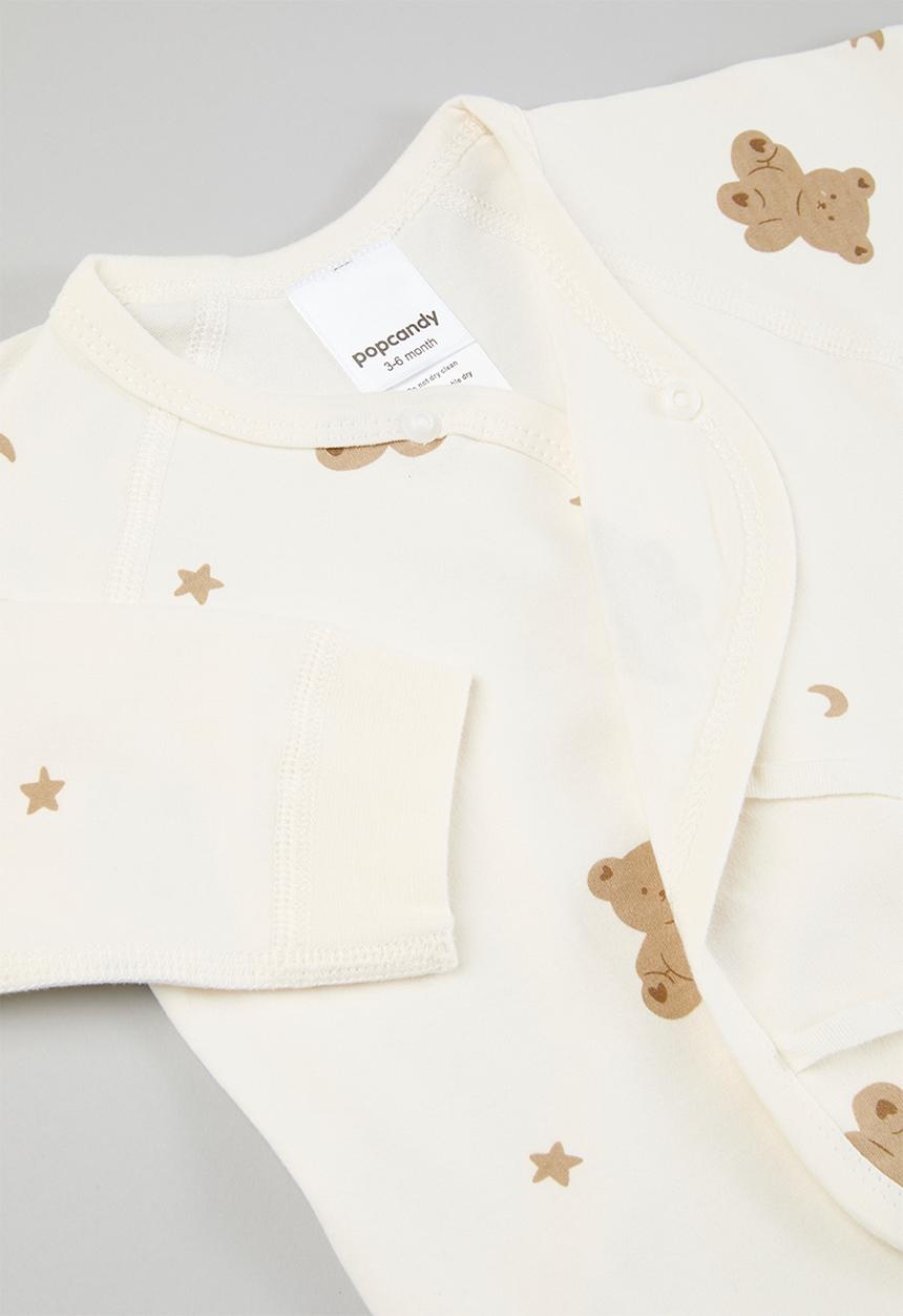 Pop Candy - Printed pj set - white