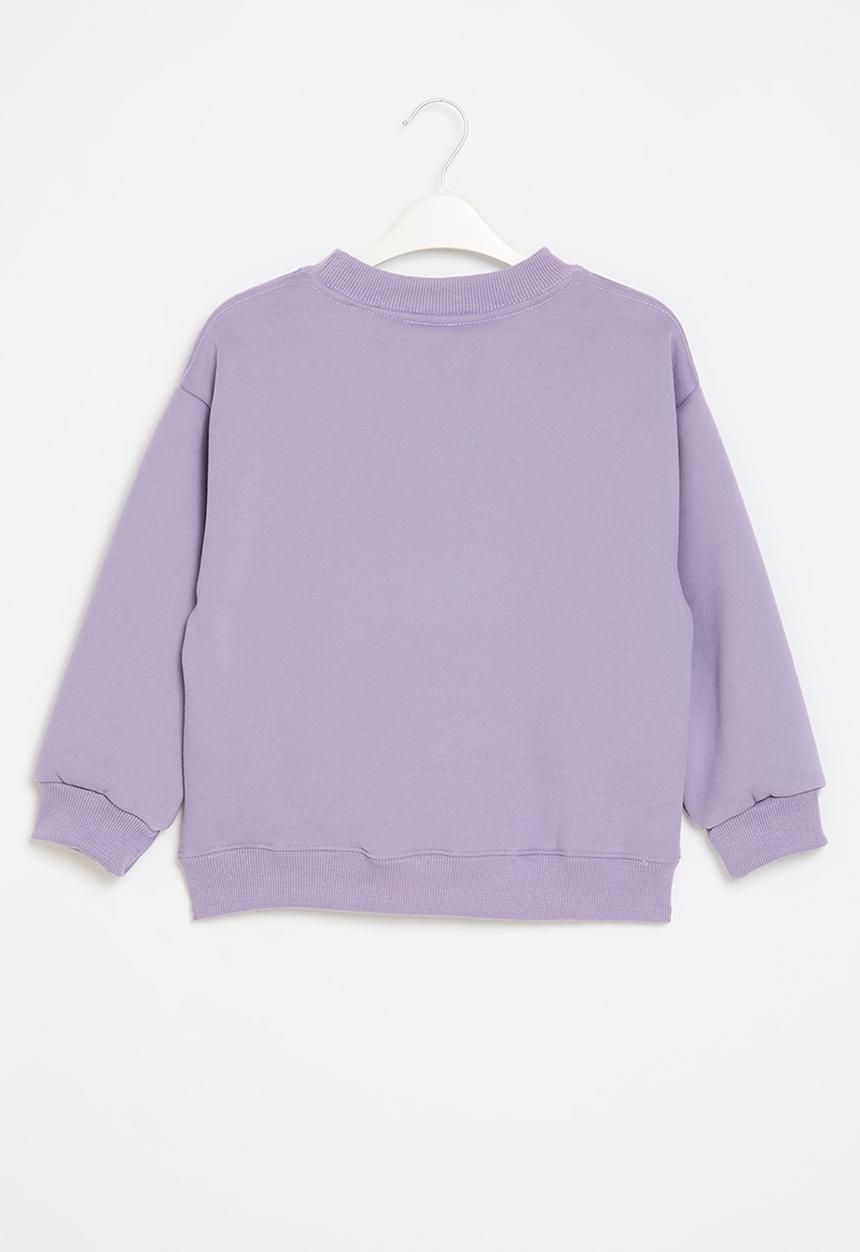 Pop Candy - Printed sweat top - lilac