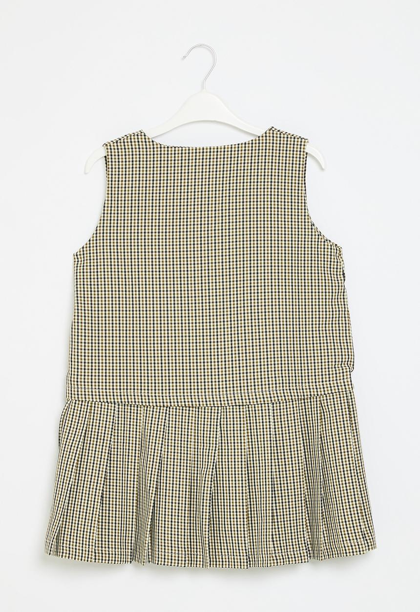 Pop Candy - Pleated dress - brown