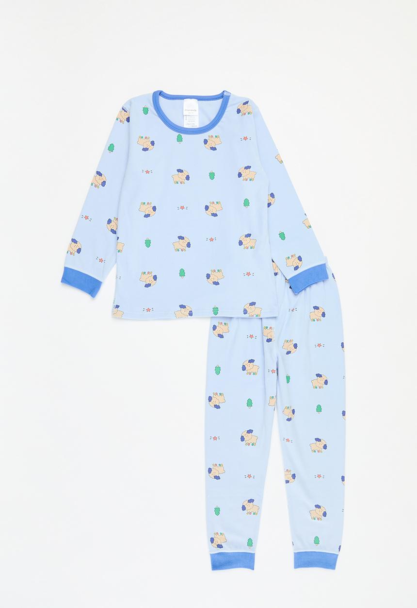 Pop Candy - Printed pj set - blue multi