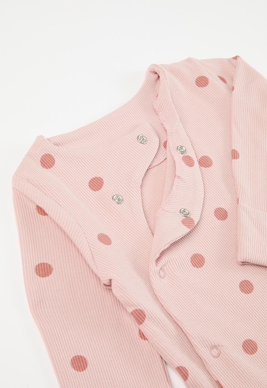 Pop Candy - Polka dot sleep suit - pink